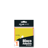 BLOCO ADESIVO RECADO AM.76X76 C/100FLS 10163